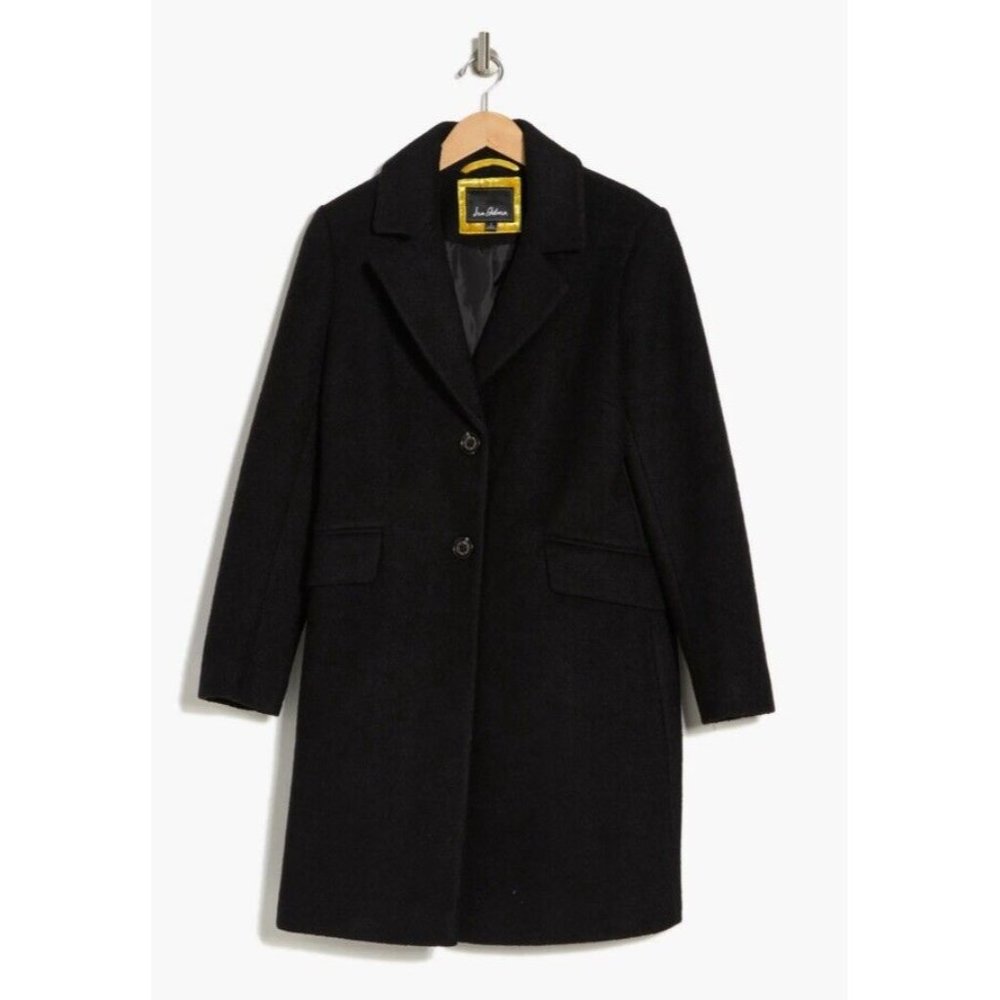 Sam Edelman Black Pea Coat - Picture 11 of 13
